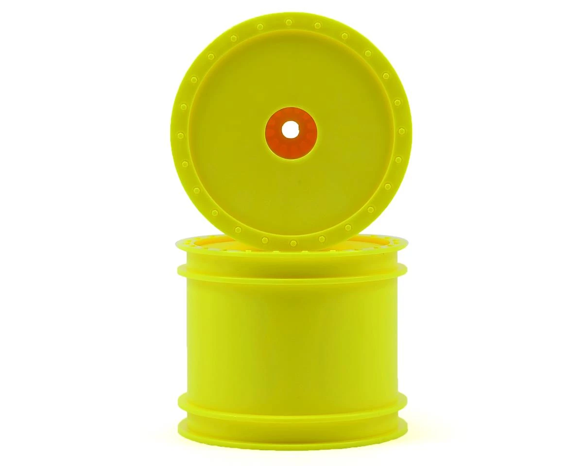 DE Racing 12mm Hex "Borrego" 2.2" 1/10 Stadium Truck Wheel (2) (T4) (Yellow) 3 DE Racing 12mm Hex "Borrego" 2.2" 1/10 Stadium Truck Wheel (2) (T4) (Yellow)