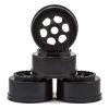DE Racing 17mm Hex "Trinidad" Short Course Wheels (Black) (4) (SC8/Senton) -DE Racing Official Shop der ts4 17b