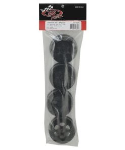 DE Racing 17mm Hex "Trinidad" Short Course Wheels (Black) (4) (SC8/Senton) -DE Racing Official Shop der ts4 17b 2