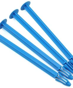 DE Racing 1/8 Buggy Tire Spikes (Blue) (4)