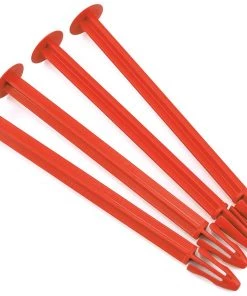 DE Racing 1/8 Buggy Tire Spikes (Red) (4)