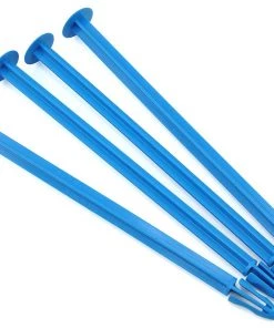 DE Racing Truggy Tire Spikes (Blue) (4)