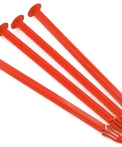 DE Racing Truggy Tire Spikes (Red) (4)