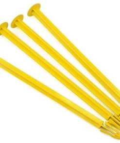 DE Racing Truggy Tire Spikes (Yellow) (4)