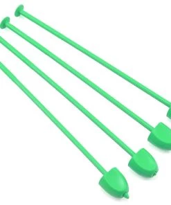 DE Racing Zip Stix Tire Organizers (Green) (4)