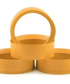 Muchmore Absolute HG Molded Tire Inserts (Yellow) (4) (Soft)