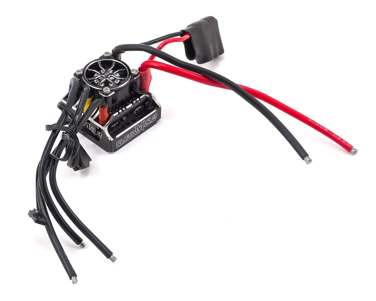 Muchmore FLETA M8.2 180A 1/8 Brushless Sensored ESC (Black) 3 Muchmore FLETA M8.2 180A 1/8 Brushless Sensored ESC (Black)