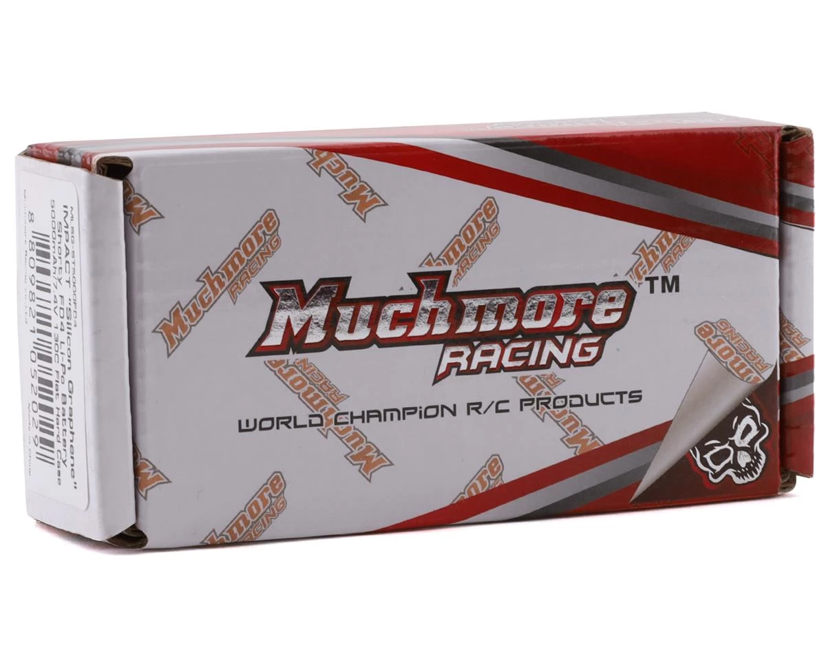 Muchmore Impact 2S FD4 Shorty LiPo Battery Pack (7.4V/5000mAh) w/4mm Bullets 4 Muchmore Impact 2S FD4 Shorty LiPo Battery Pack (7.4V/5000mAh) w/4mm Bullets - Image 2