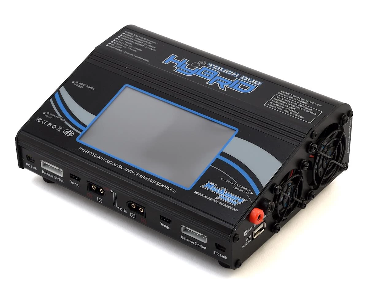 Muchmore Hybrid Touch AC/DC Duo Battery Charger (6S/20A/200W) 2 Muchmore Hybrid Touch AC/DC Duo Battery Charger (6S/20A/200W)