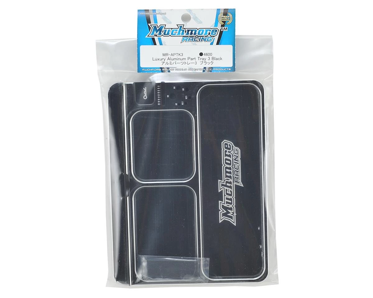 Muchmore Luxury Aluminum Part Tray 3 (Black) 4 Muchmore Luxury Aluminum Part Tray 3 (Black) - Image 2