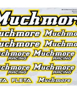 Muchmore Decal Sheet (Yellow)