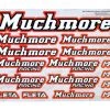 Muchmore Decal Sheet (Red) -DE Racing Official Shop mmrmr d21