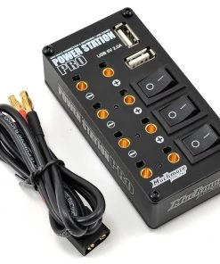 Muchmore Power Station Pro Multi-Distributor Box w/USB (Black)